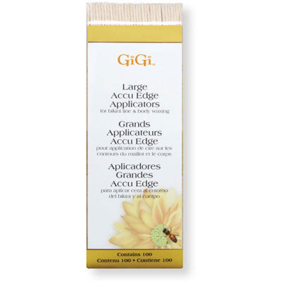 Gigi Accu Edge Spatulas Large 100pk 0420