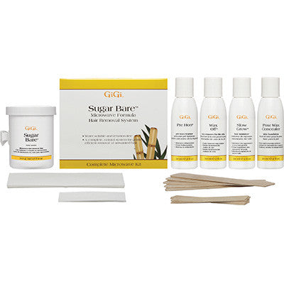 Gigi Microwave Sugar Bare Kit 0125