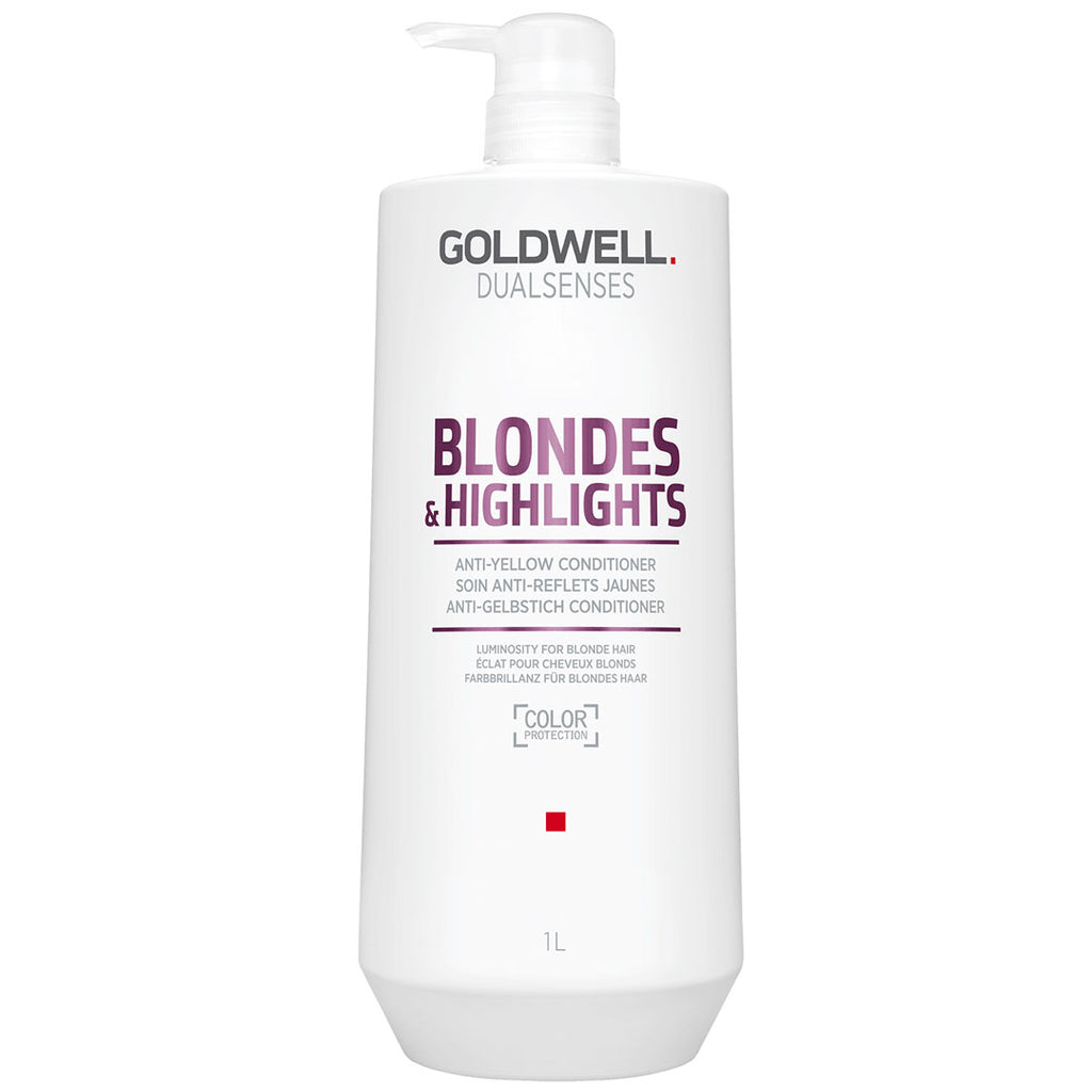 Goldwell Dualsenses Blonde & Highlights Anti-Yellow Conditioner 33.8 oz