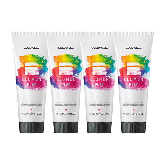 Goldwell Elumen Play Semi-Permanent Hair Color Shades 4 oz
