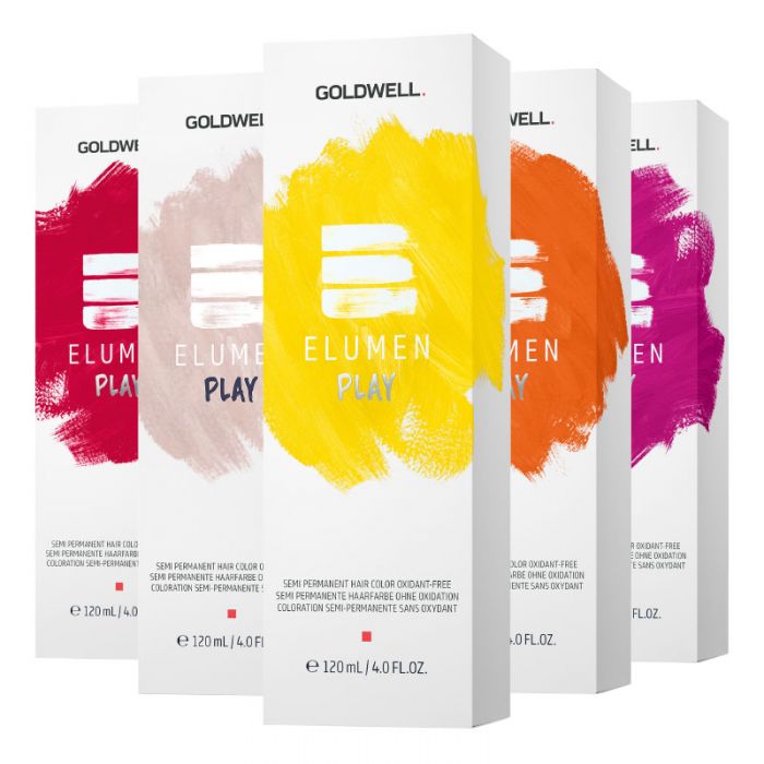 Goldwell Elumen Play Semi-Permanent Hair Color Shades 4 oz