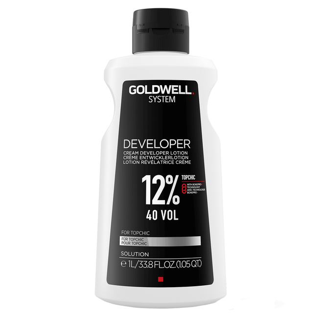 Goldwell System Cream Developer Lotion 12% 40 vol 33.8 oz