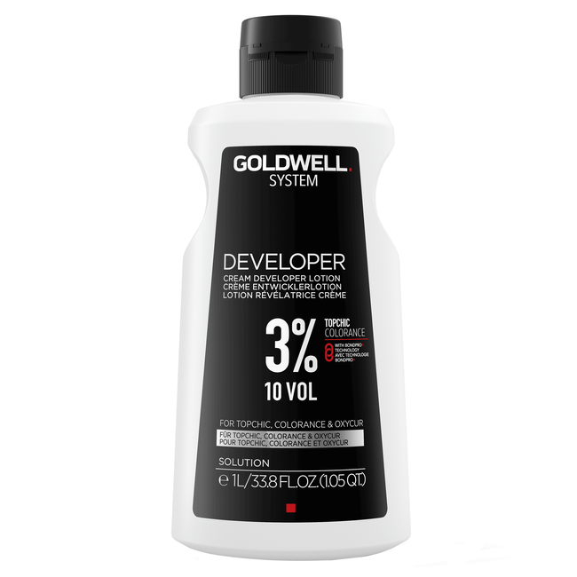 Goldwell System Cream Developer Lotion 3% 10 vol 33.8 oz