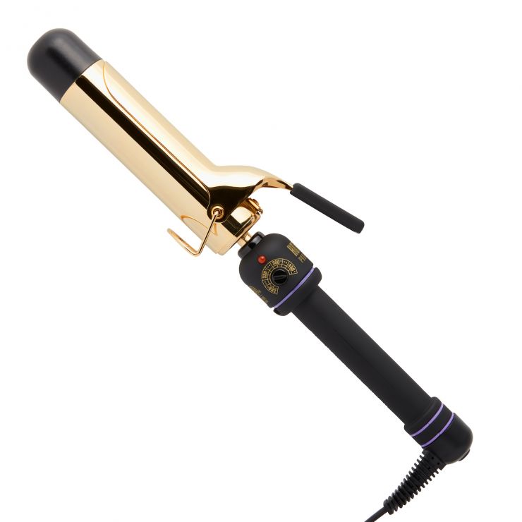 Hot Tools 24K Gold Curling Iron/Wand Spring Curling Iron 1 1/2 Inch 1102