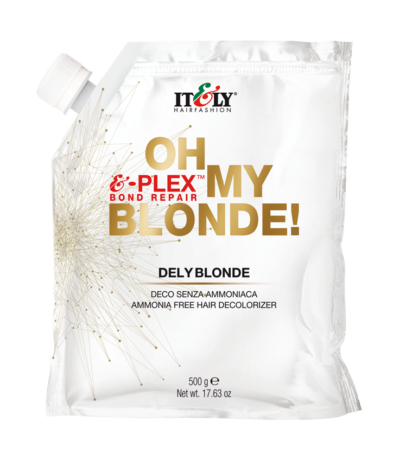 Italy Oh My Blonde Dely Blonde Ammonia Free Decolorizer E-Plex Bond Repair 17.63 oz