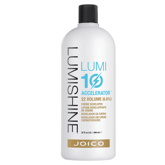 Joico LumiShine Lumi10 22 Volume 6.6% Accelerator Cream Developer 33.8 oz