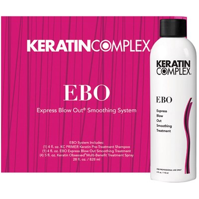 Keratin Complex EBO Express Blow Out Smoothing Treatment System Kit 4 oz