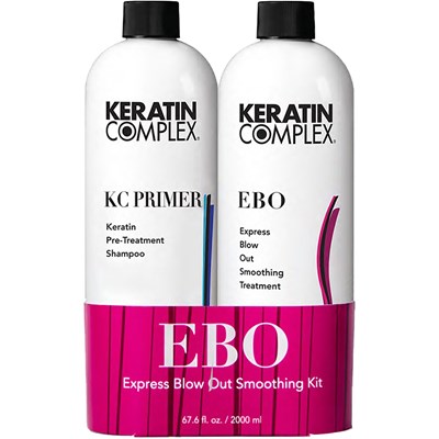 Keratin Complex EBO Express Blow Out Smoothing Treatment 33.8 oz Banded Duo EBO and KC Primer