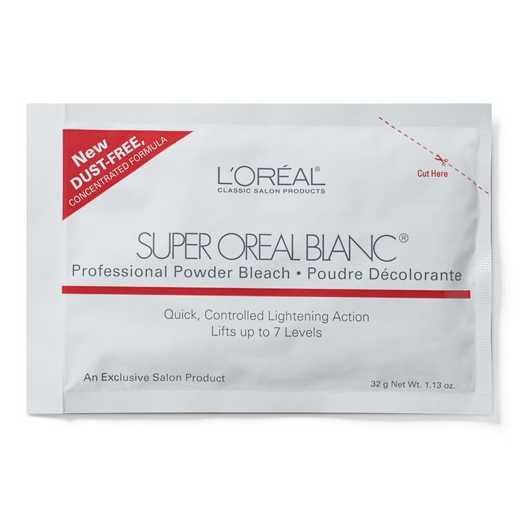 L'Oreal Super Oreal Blanc Powder Bleach Up to 7 Levels Of Lift 1.13 oz
