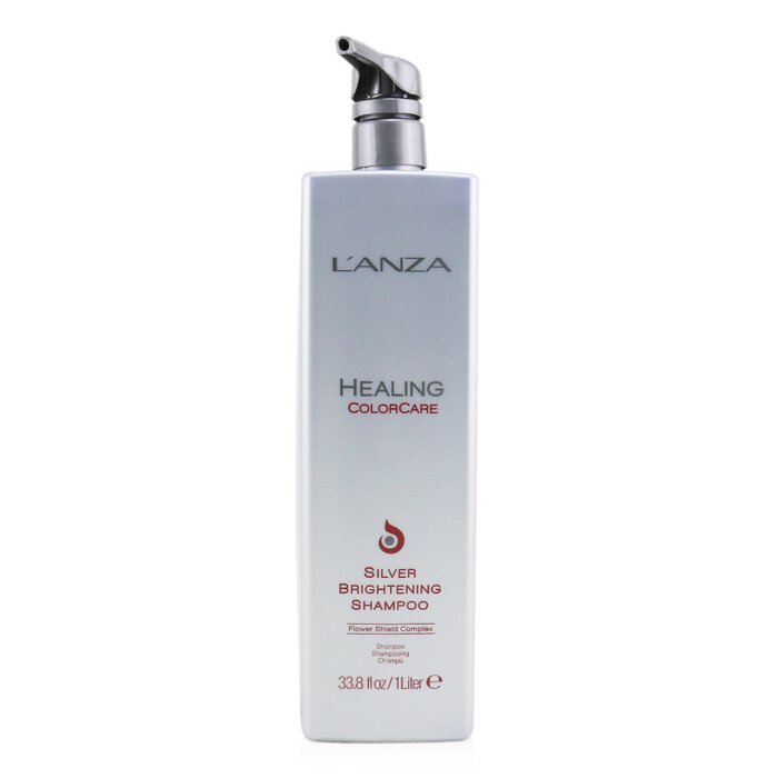 L'anza Healing Color Care Silver Brightening Shampoo 33.8 oz