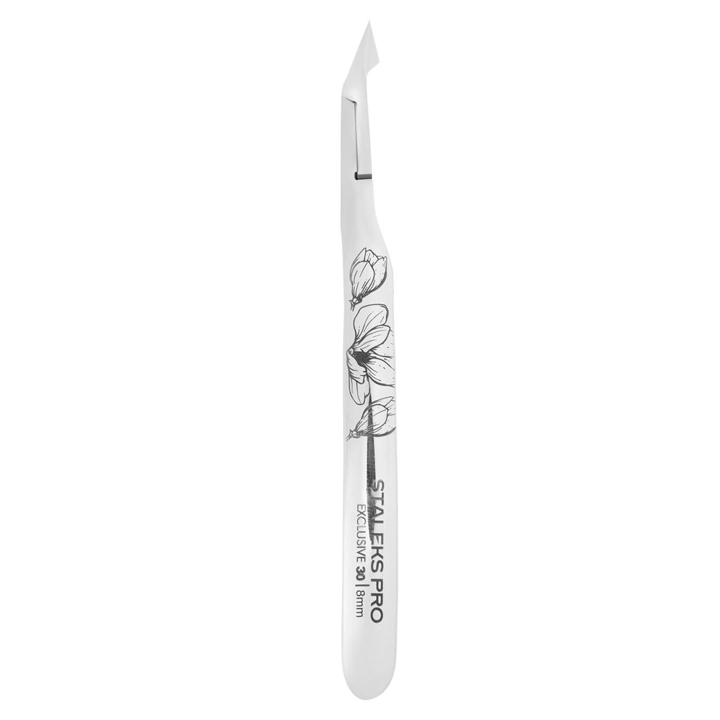 Staleks Professional Cuticle Nippers Exclusive 30 8mm NX-30-8 MAGNOLIA
