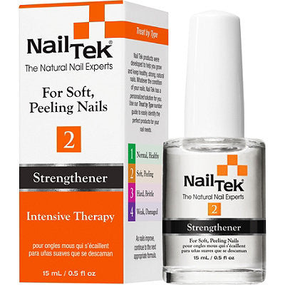 Nail Tek 2 Strengthener Intensive Therapy For Peeling Nails 0.5 oz