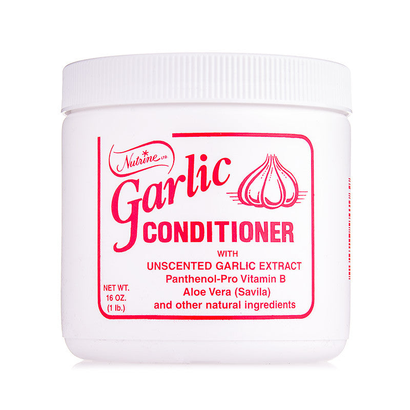 Nutrine Garlic Conditioner Unscented 16 oz Jar