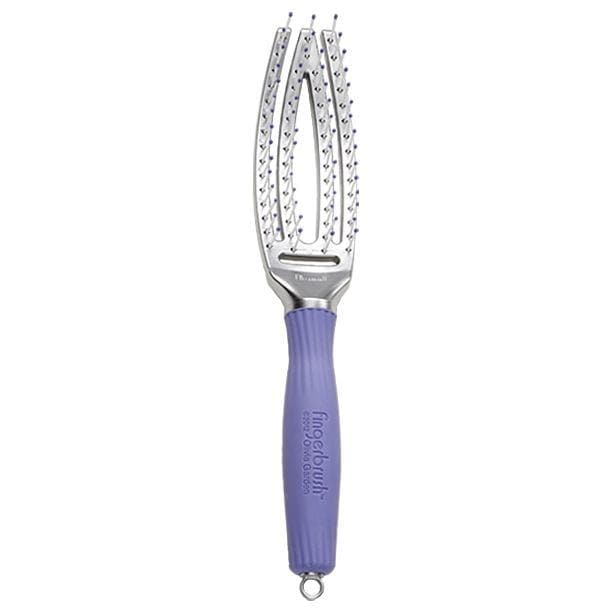Olivia Garden Fingerbrush Ionic Bristles Curved & Vented Paddle Brush