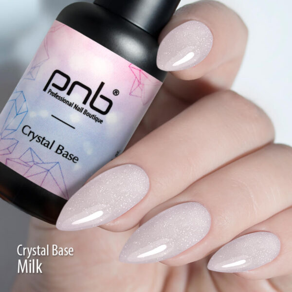 PNB Professional Nail Boutique Base Coat Crystal Base 2.8 oz milk