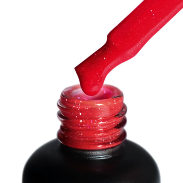 PNB Professional Nail Boutique Base Coat Crystal Base 2.8 oz red