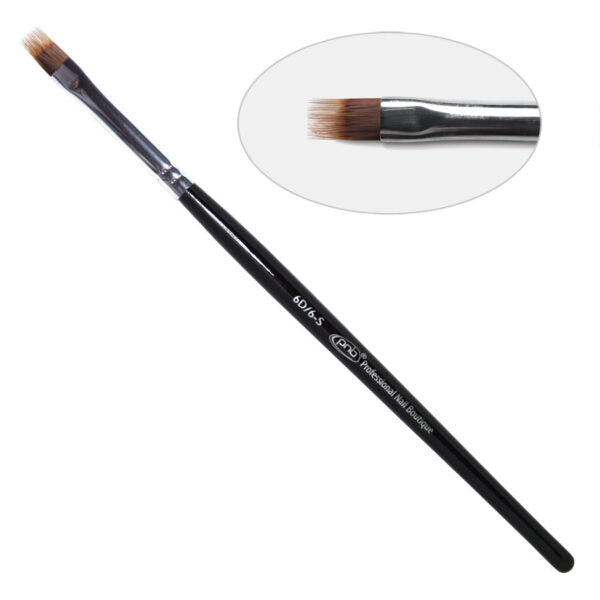 PNB Professional Nail Boutique Design Ombre Nylon Nail Art 6D. Brush 10 mm 6-s
