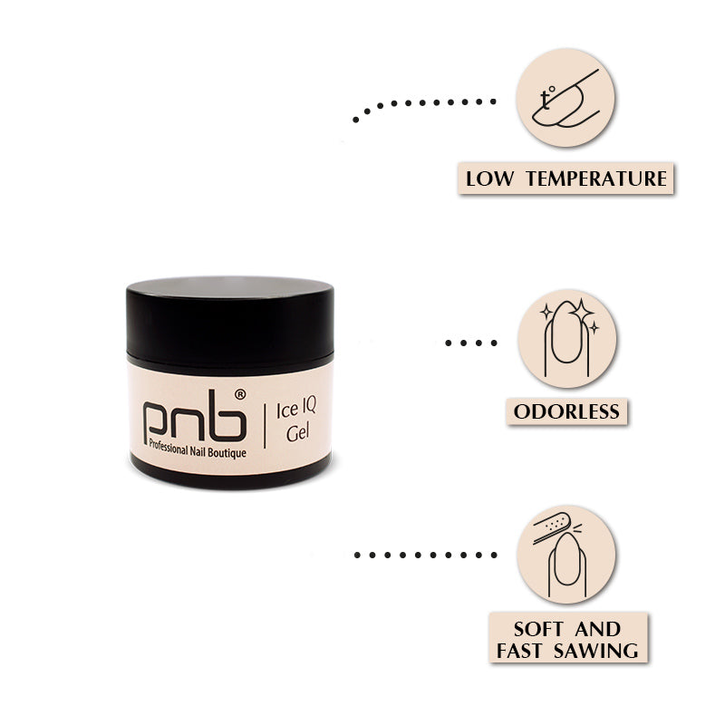 PNB Professional Nail Boutique UV/LED Ice IQ Gel 0.5 oz 15ml