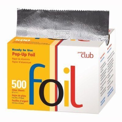 Product Club Ready to use Pop-Up Foil Silver 5″x 11″ 500 ct PHF-500