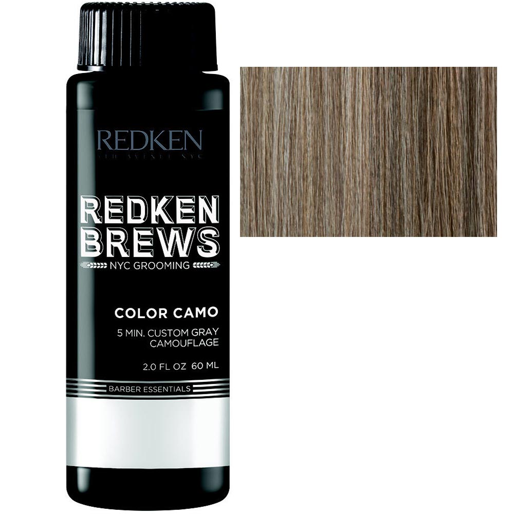 Redken Brews Color Camo 5 Minute Custom Gray Camouflage 2 oz Light Ash