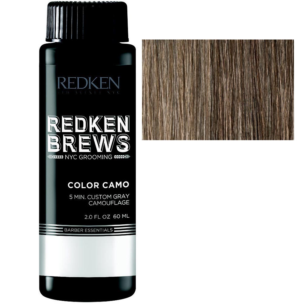 Redken Brews Color Camo 5 Minute Custom Gray Camouflage 2 oz Light Natural