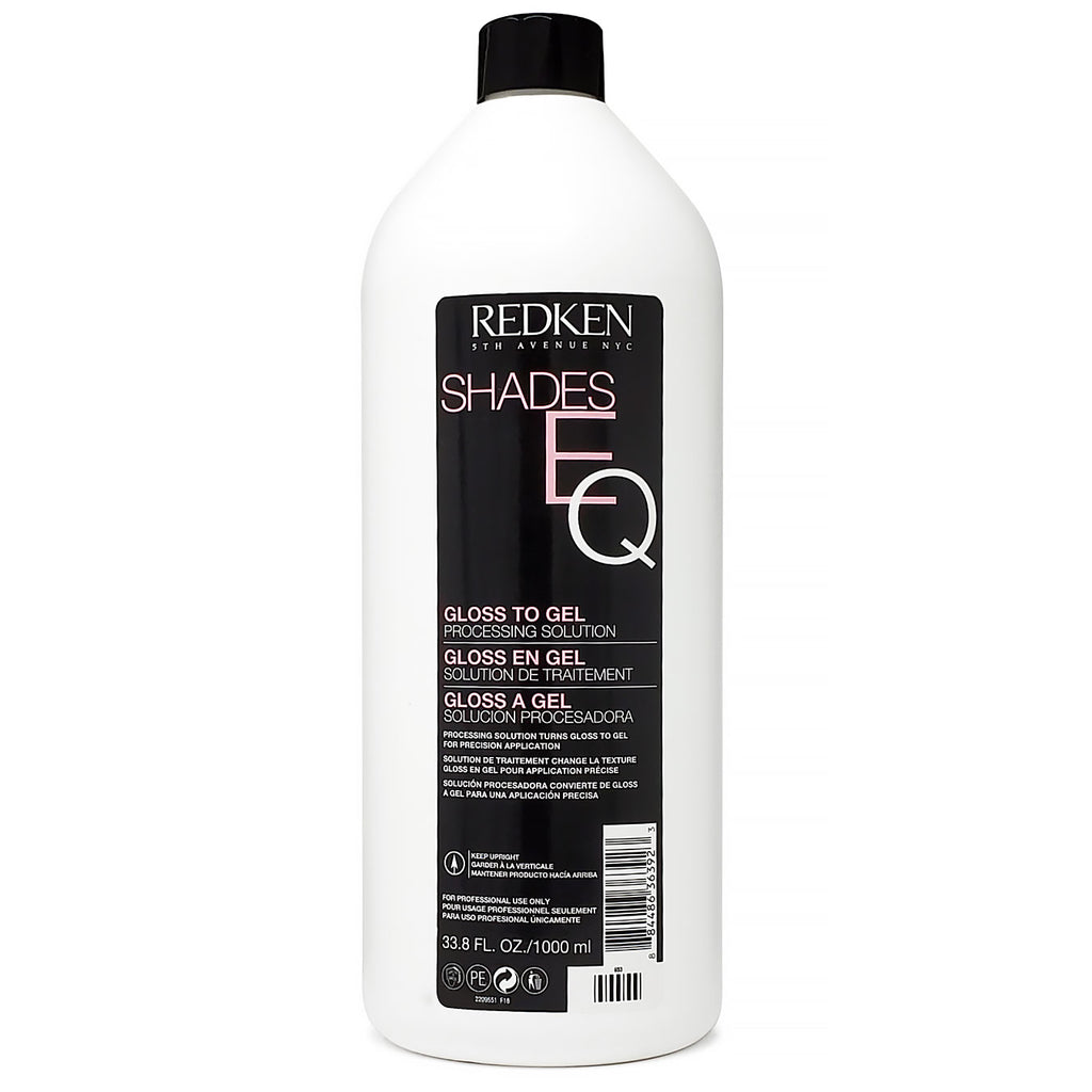 Redken Shades EQ Gloss To Gel Processing Solution 33.8 oz