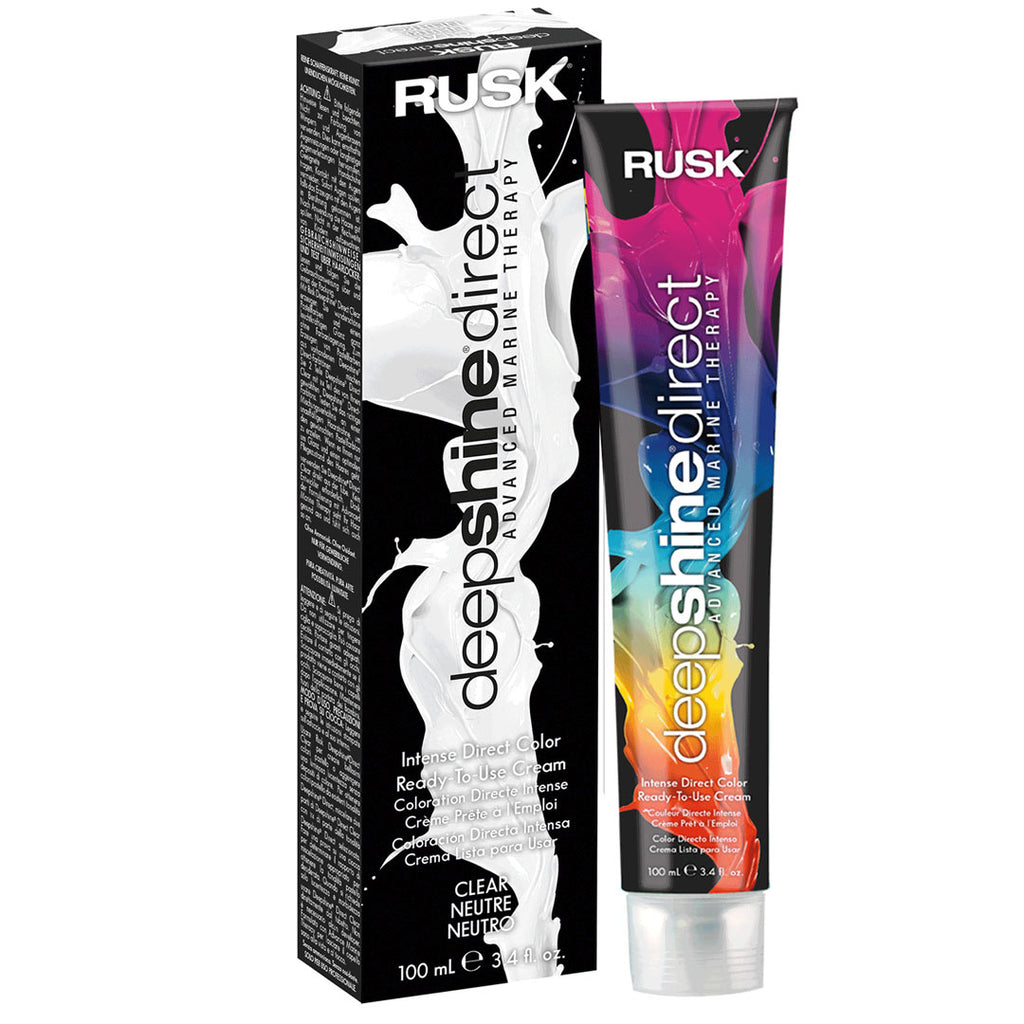 Rusk Deepshine Direct Hair Cream Color 3.4 oz White