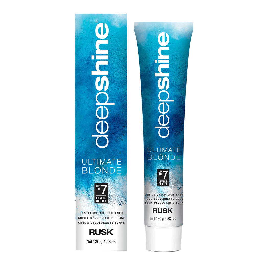 Rusk Deepshine Ultimate Blonde Gentle Cream Lightener Lifts up to 7 levels 4.58 oz