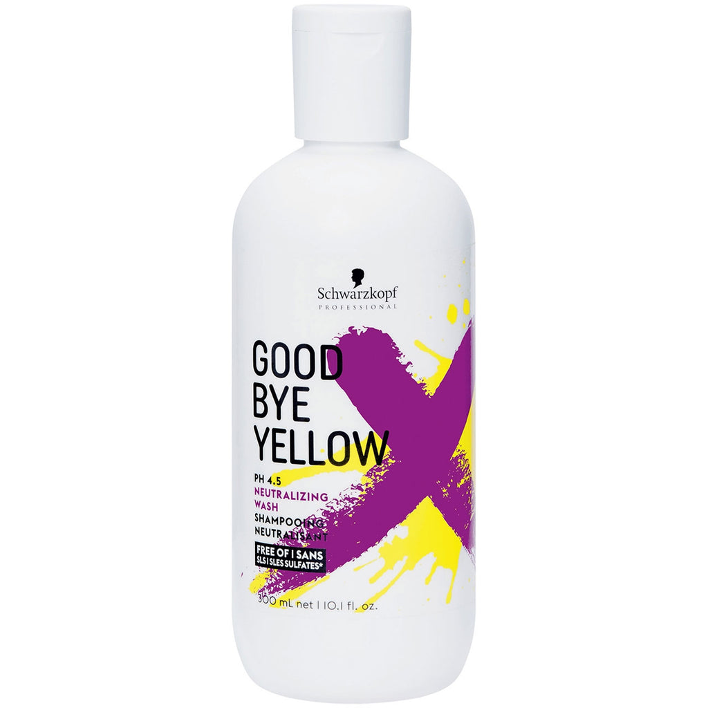 Schwarzkopf Good Bye Yellow Neutralizing Bonding Wash Shampooing