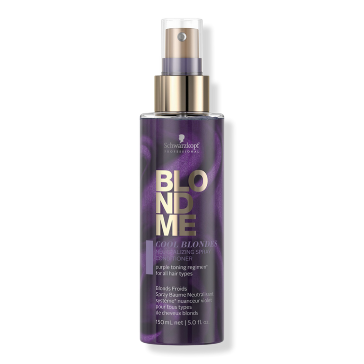 Schwarzkopf BLONDME Cool Blondes Neutralizing Spray Conditioner 5 oz