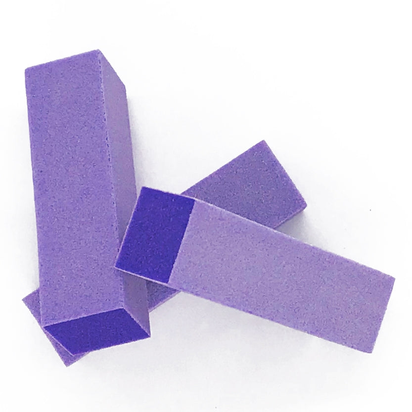 Soft Touch Lavender Sanding Blocks 4 Side 100 Grit