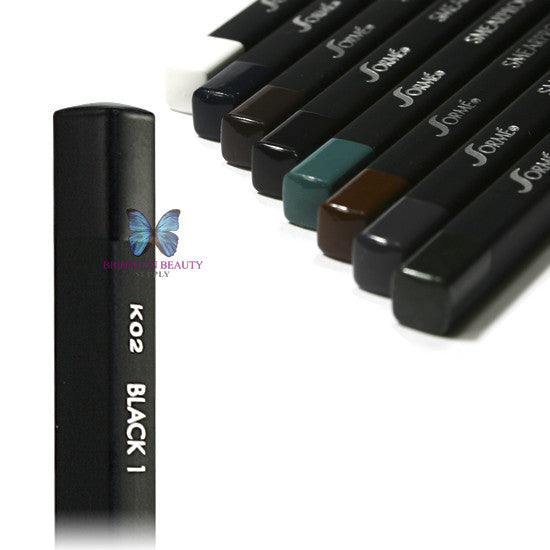 Sorme Water Proof Smearproof Eyeliner Pencil Black 1