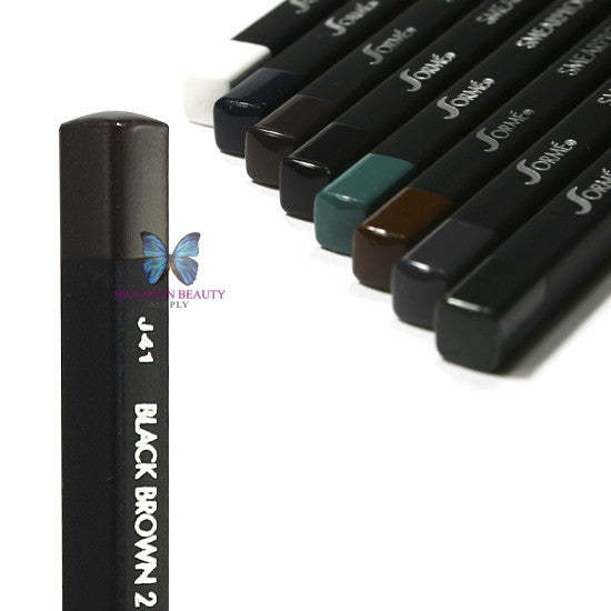 Sorme Waterproof Smearproof Eyeliner Pencil Black Brown 2