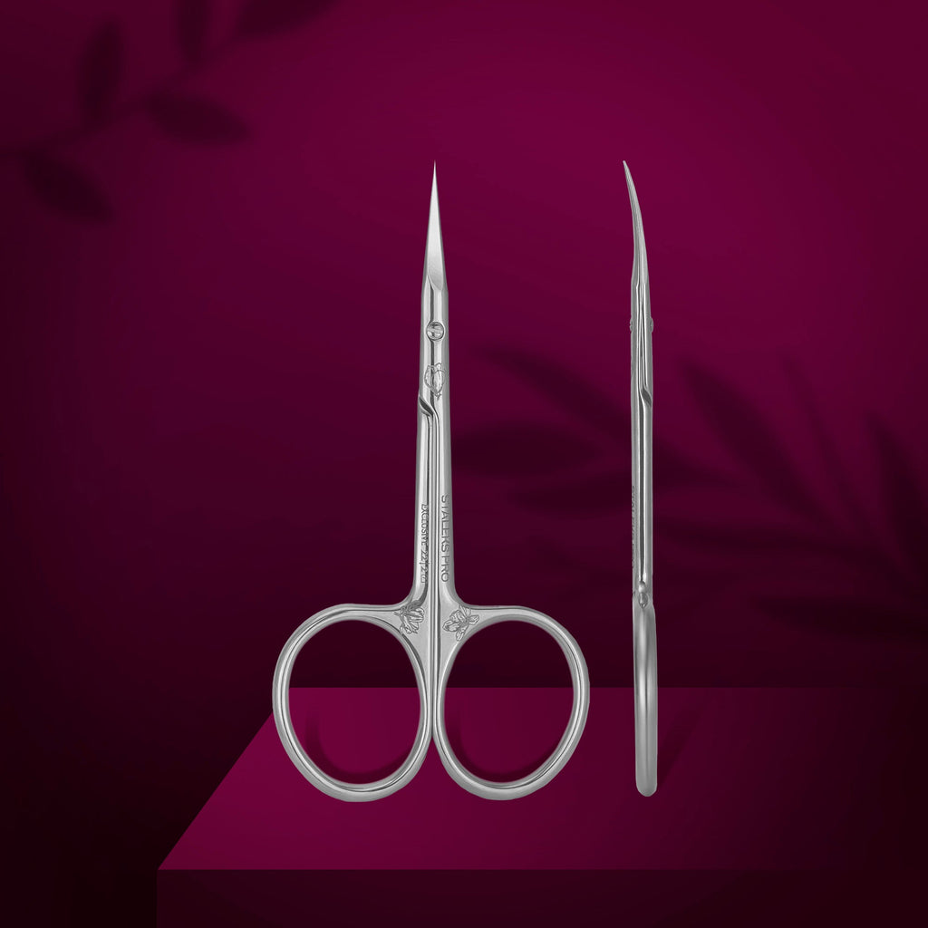 Staleks Pro Exclusive 22 Type 2 Professional Cuticle Scissors Magnolia SX-22/2