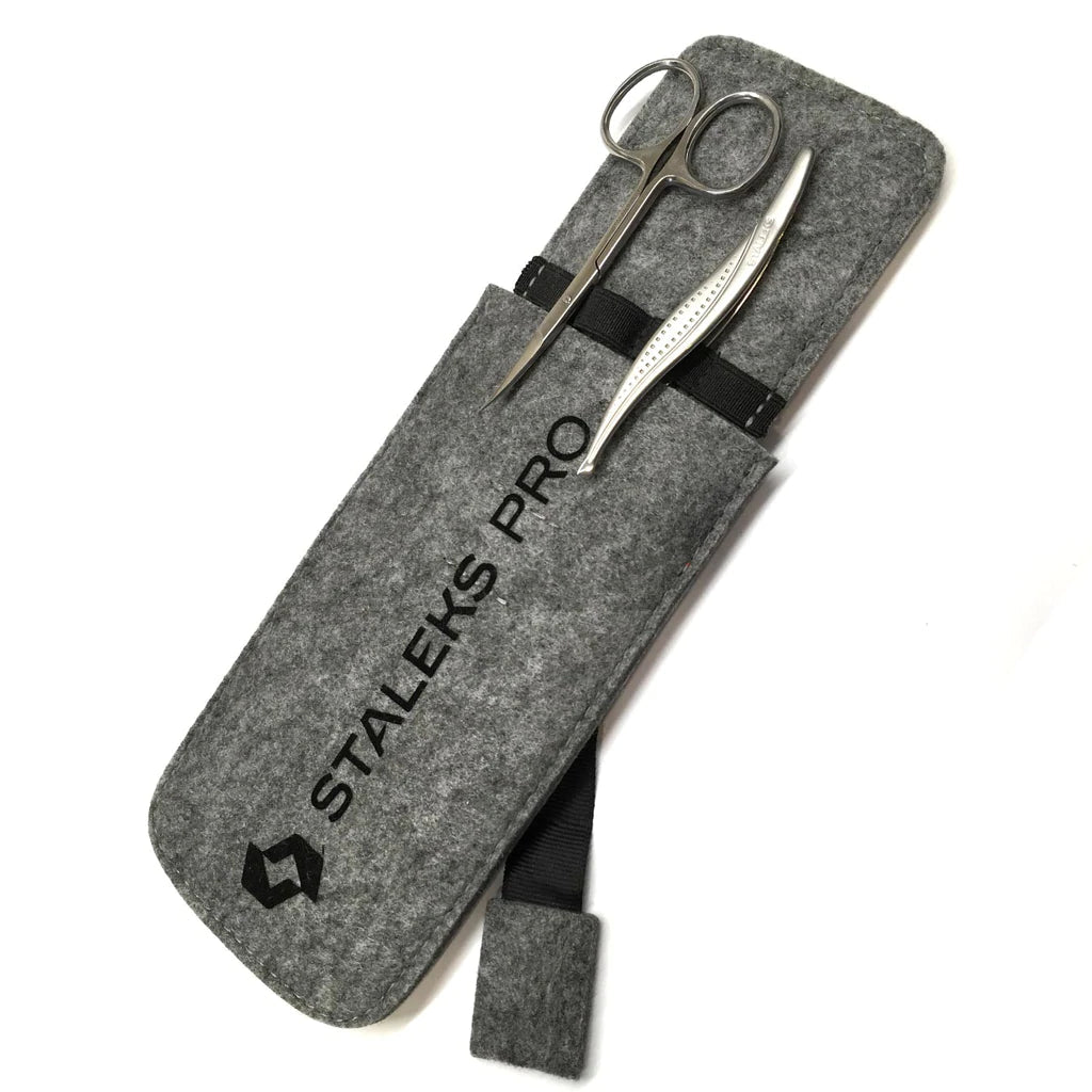 Staleks Pro Felt Tweezers Case CS-13