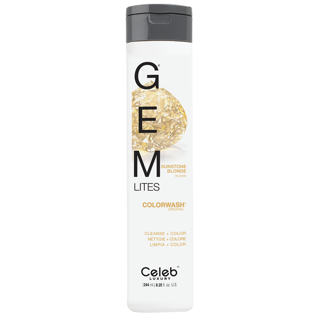 Celeb Luxury Gem Lites Colorwash Cleanser + Color 8.5 oz