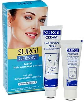 Surgi Cream Facial Hair Removal Cream 1 oz