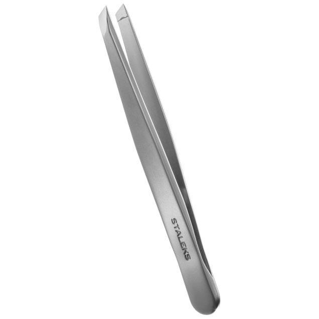 Staleks Beauty & Care 10 Type 3 Eyebrow Tweezers Wide Slant TBC-10/3