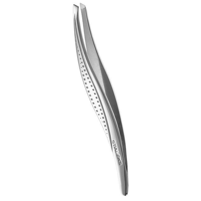 Staleks Classic 12 Type 3 Eyebrow Tweezers Wide Slant TC-12/3