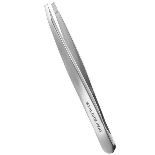 Staleks Pro Expert 10 Type 4 Eyebrow Tweezers Slant TE-10/4