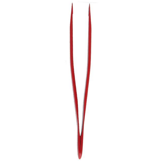 Staleks Pro Expert 11 Type 3r Eyebrow Tweezers Wide Slant Red TE-11/3r