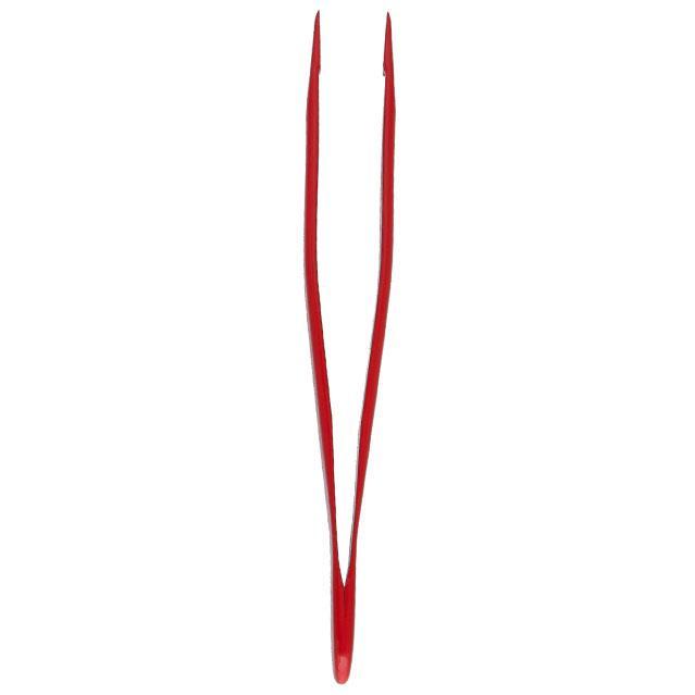 Staleks Pro Expert 11 Type 5r Eyebrow Tweezers (Point) Red TE-11/5r View 2