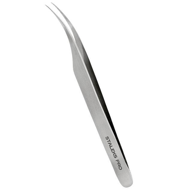 Staleks Pro Expert 40 Type 11 Eyelash Tweezers Curved TE-40/11