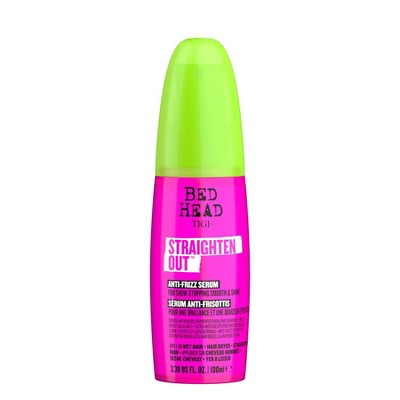 Tigi Bed Head Straighten Out Anti Frizz Serum 3.38 oz
