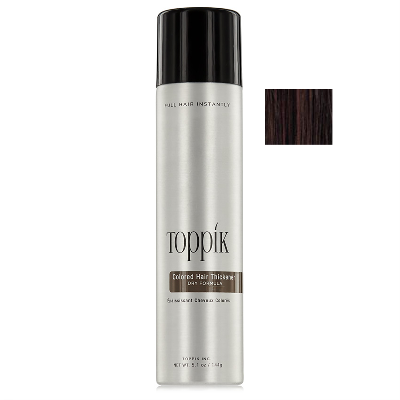 Toppik Colored Hair Thickener Spray 5.1 oz Dark Brown