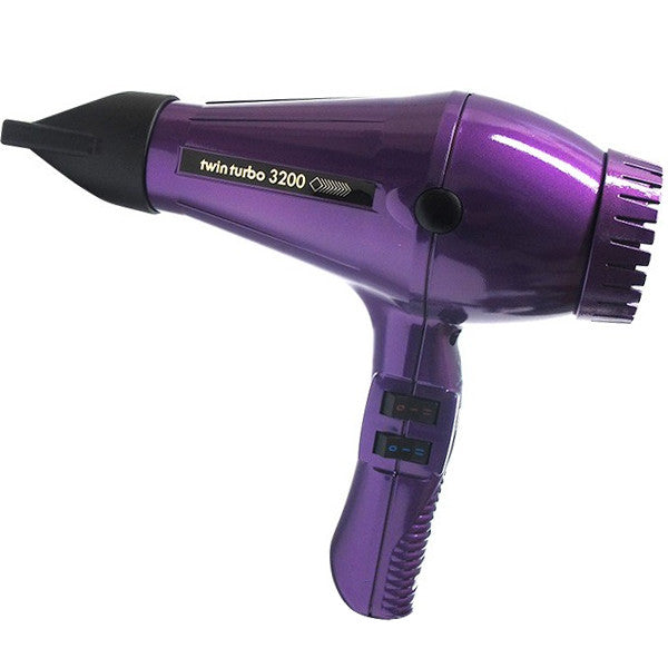 Turbo Power Twin Turbo 3200 Hair Dryer Violet