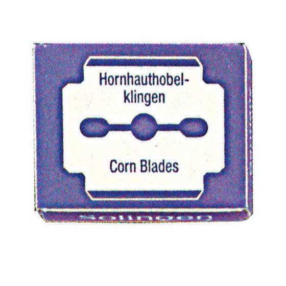 Ultra Box of 20 Corn Plane Pedicure Blades 3910u