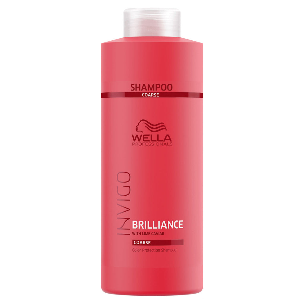 Wella Invigo Brilliance Color Protection Shampoo for Coarse Hair 33.8 oz