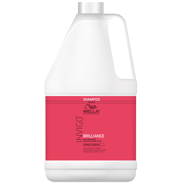 Wella Invigo Brilliance Color Protection Shampoo for Fine to Normal Ha – Brighton Supply