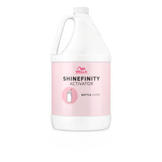 Wella Shinefinity Color Glaze Activator 2% Bottle Usage 1 Gallon